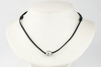 Pink Green Circled 11.3mm Super Mana Necklace