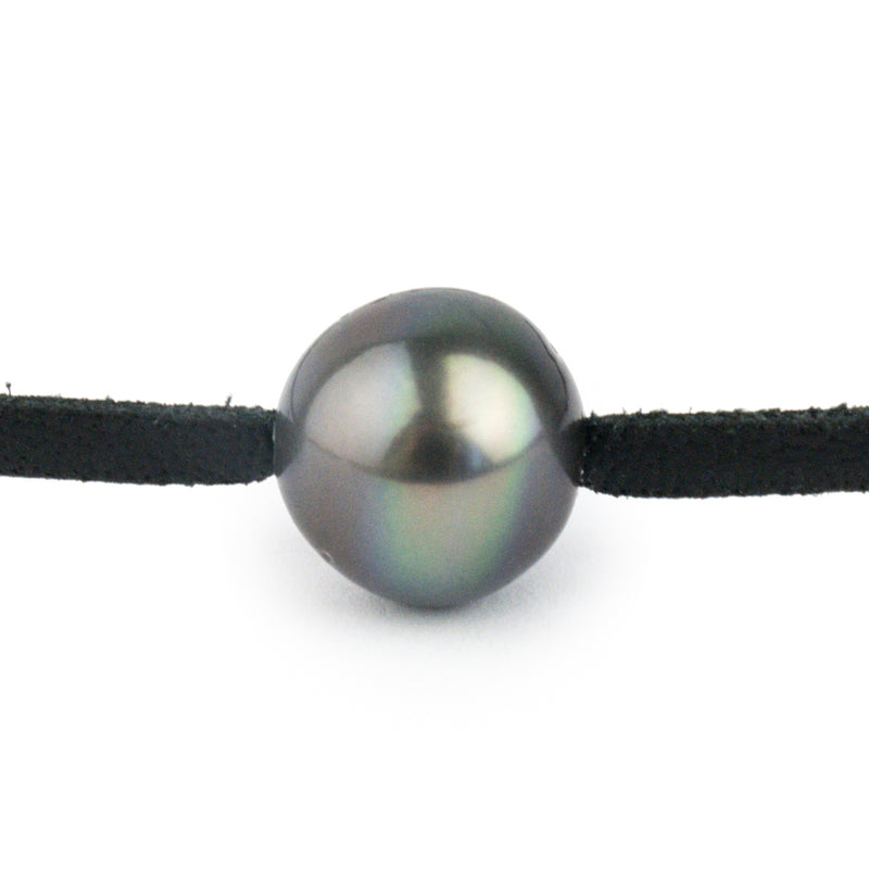 Indigo Peacock 11.6mm Super Mana Necklace