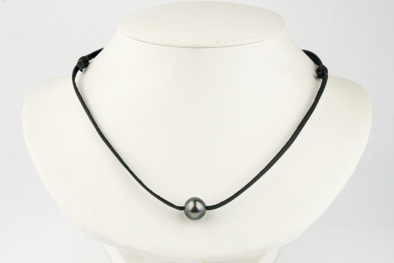 Indigo Peacock 11.6mm Super Mana Necklace