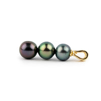 Triple Tahitian Pearl Pendant