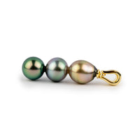Triple Tahitian Pearl Pendant