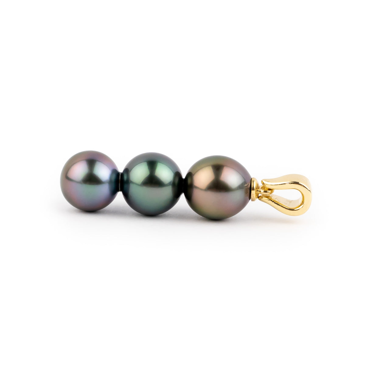 Triple Tahitian Pearl Pendant