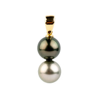Harmony Double Tahitian Pearl Pendant