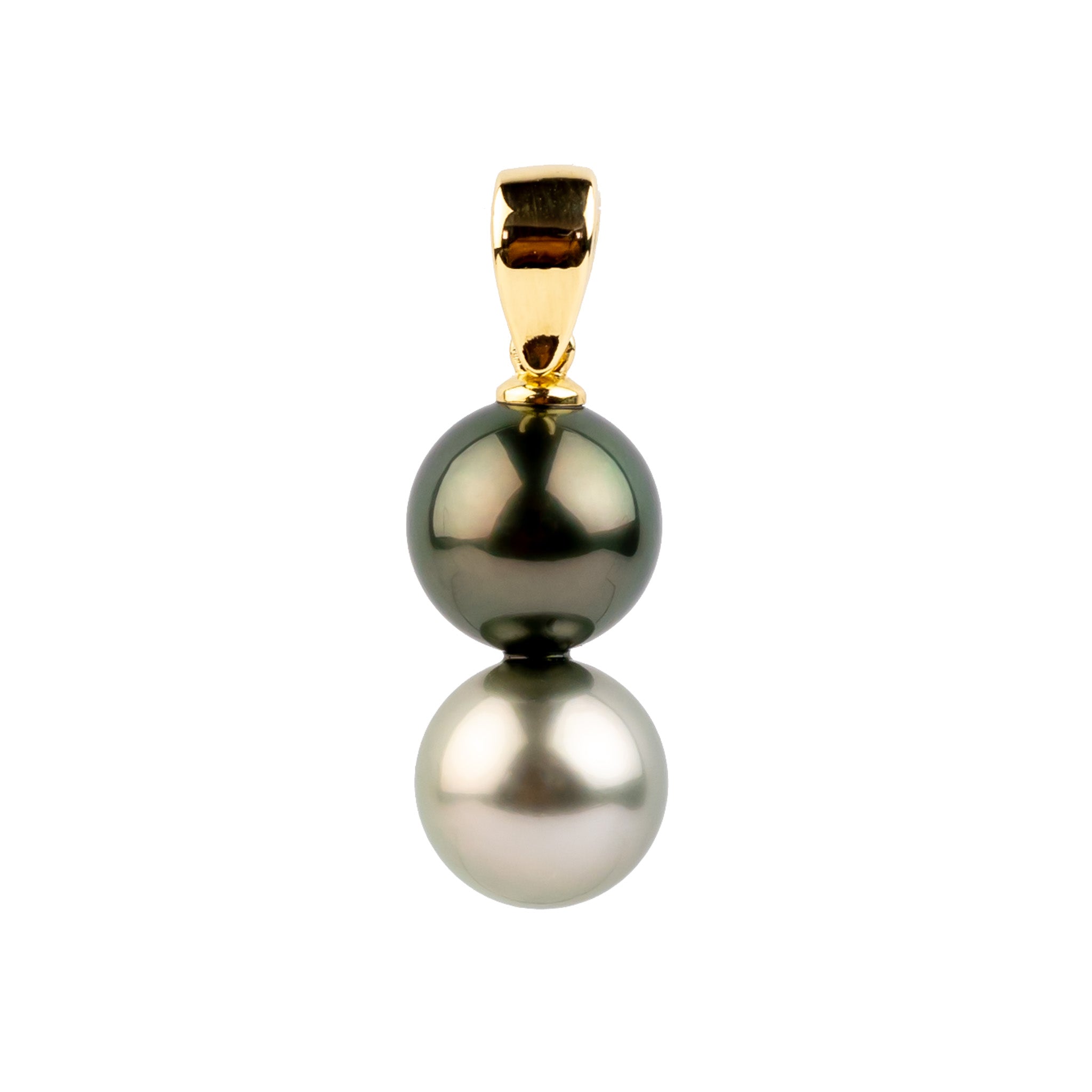 Harmony Double Tahitian Pearl Pendant