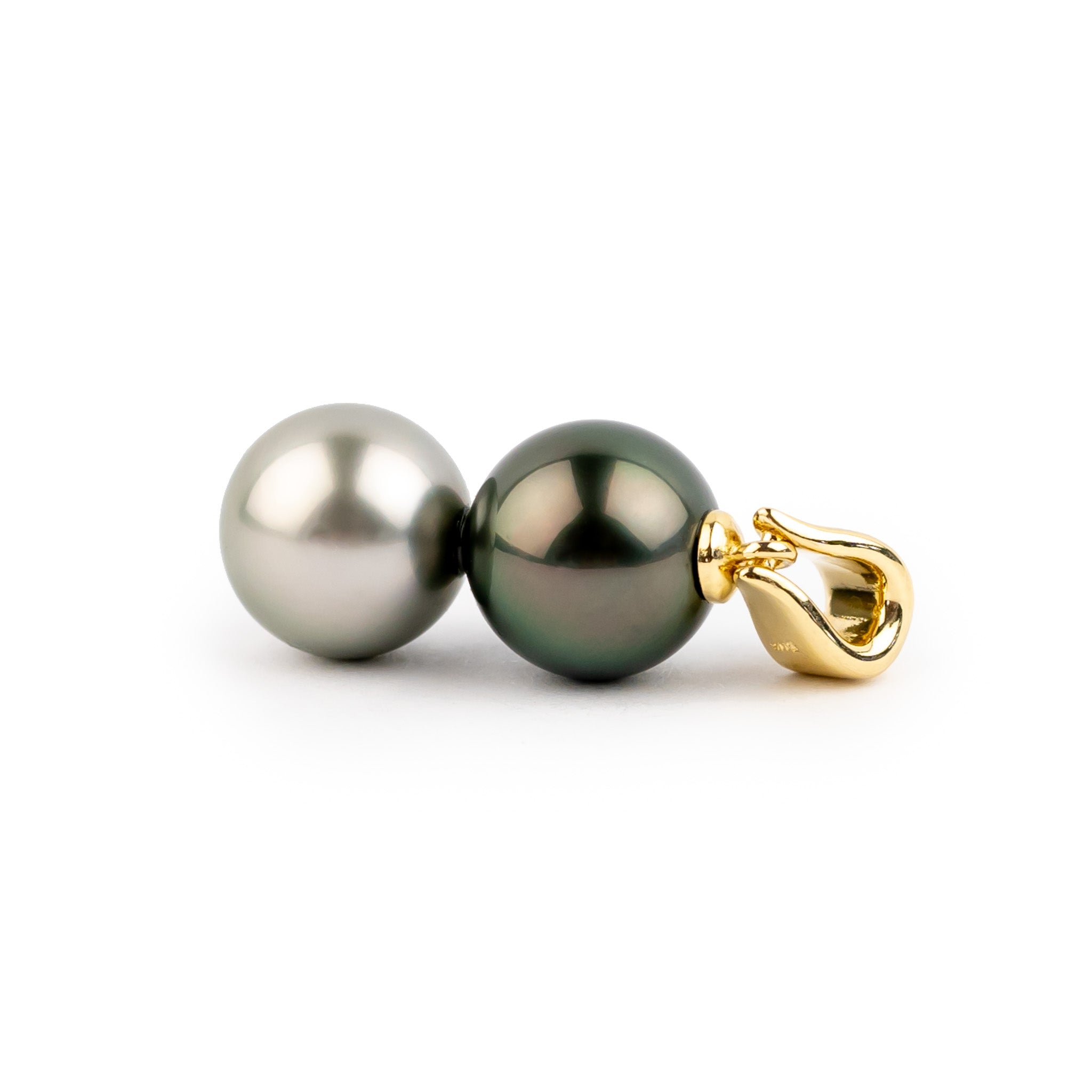 Harmony Double Tahitian Pearl Pendant