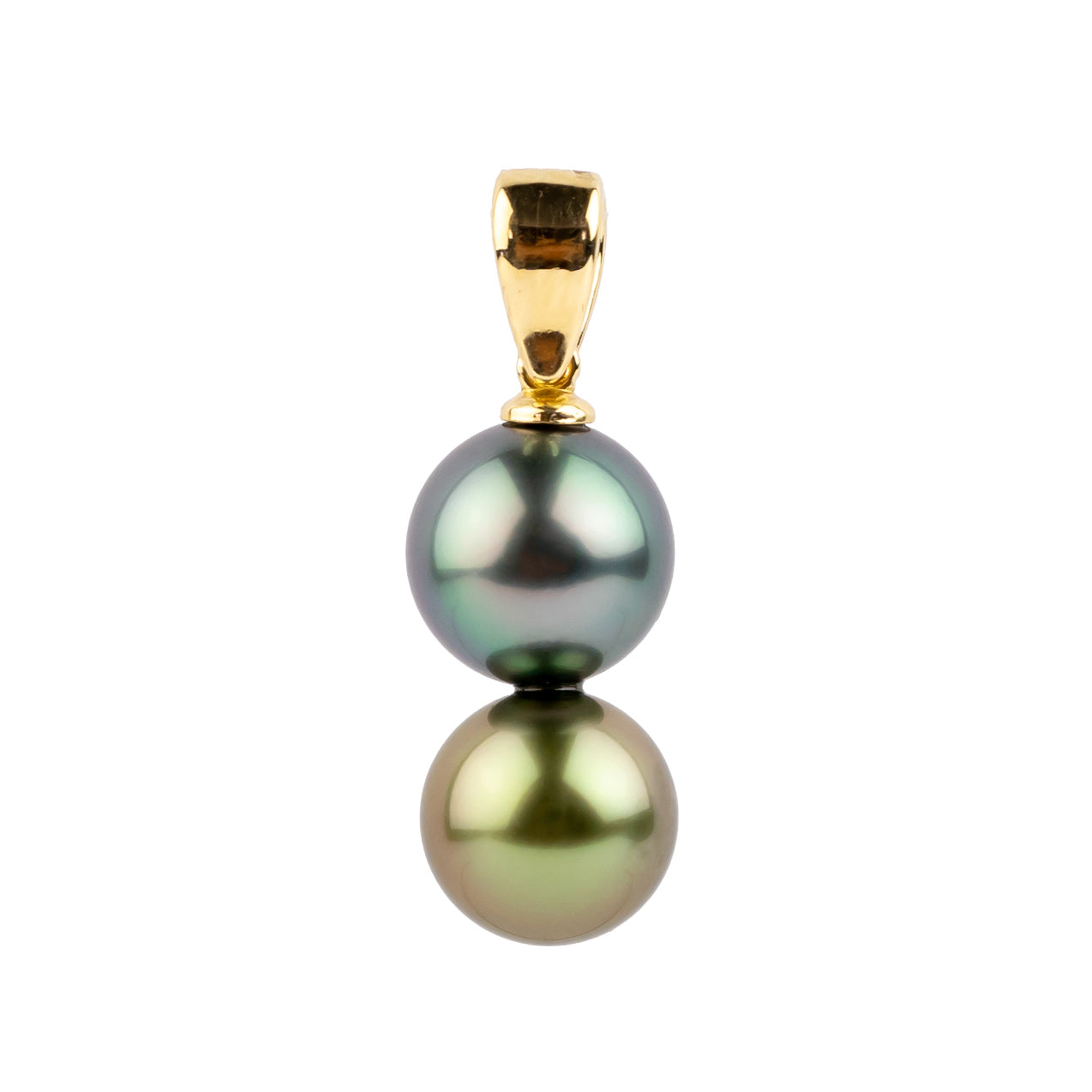 Harmony Double Tahitian Pearl Pendant