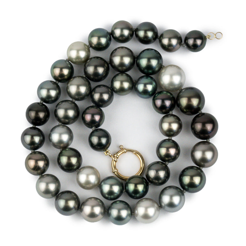 Tropical Dream 10-12.4mm Tahitian Pearl Strand