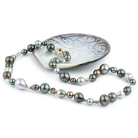 Tahitian Pearl Tri-Colored Harvest Strand