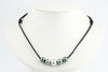 Quintuple Blue Green 9.6-11.5mm Mana Pearl Necklace