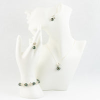 Tiaré Deep Turquoise Matched Set on Sterling Silver