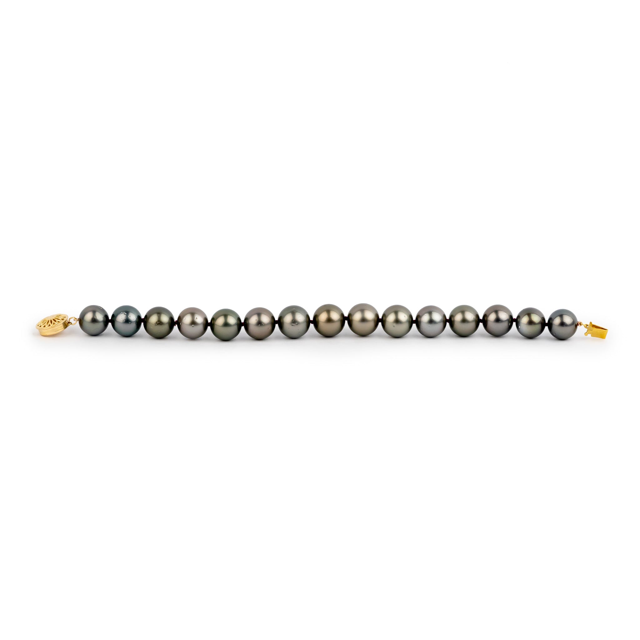 Pink Sands 10.8-11.8mm Tahitian Pearl Bracelet