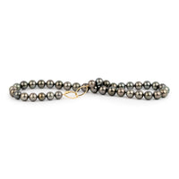 Pink Chrome 10.9-12.8mm Tahitian Pearl Strand
