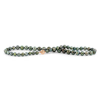 Luminous Blue-Green Baroque 8-12.5mm Tahitian Pearl Strand