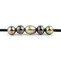 Sundown Quintuple 10-11.3mm Mana Pearl Necklace