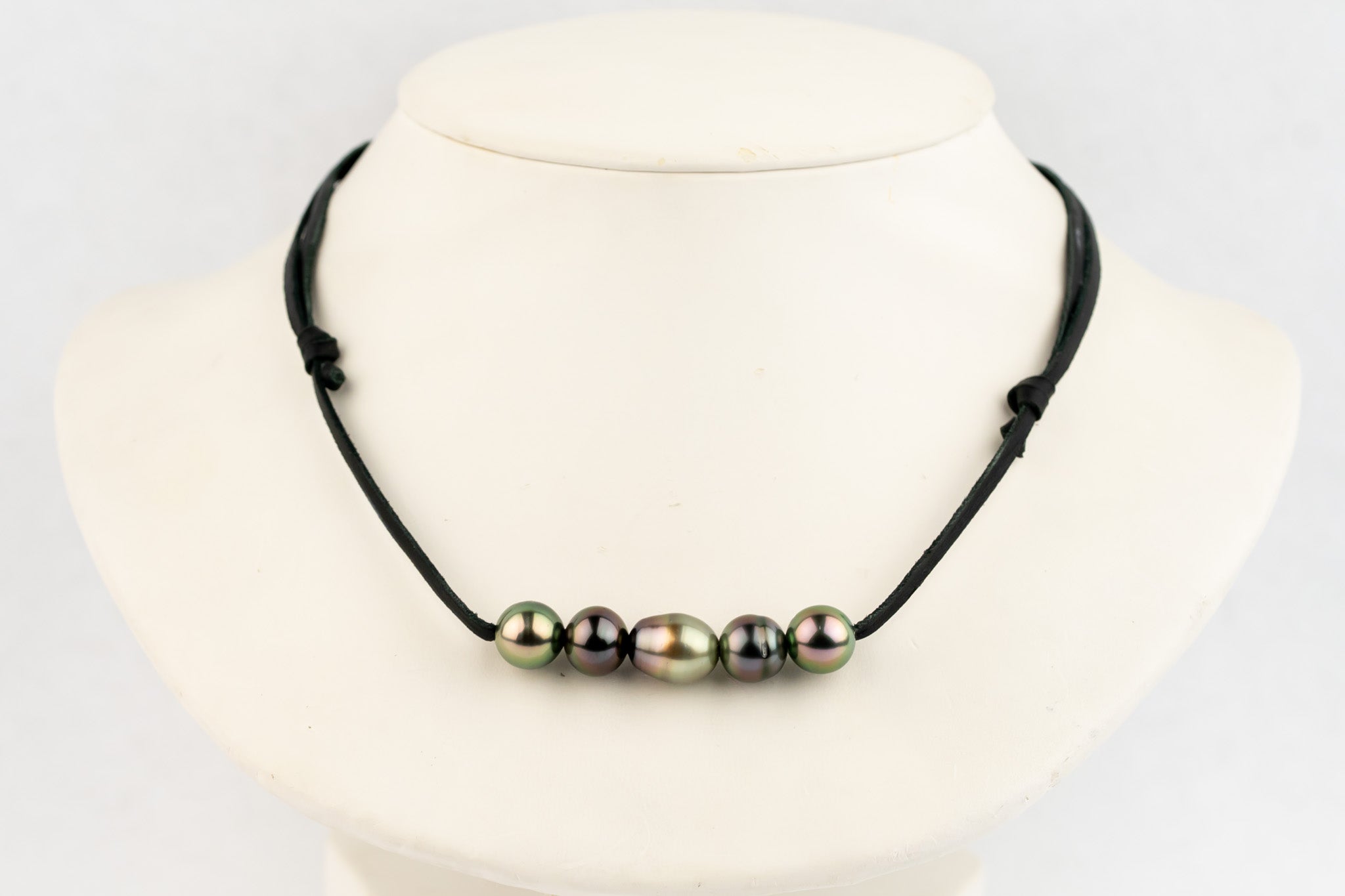 Sundown Quintuple 10-11.3mm Mana Pearl Necklace
