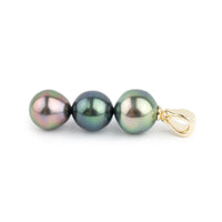 Triple Tahitian Pearl Pendant