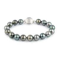 Midnight Sky 9-10mm Tahitian Pearl Bracelet
