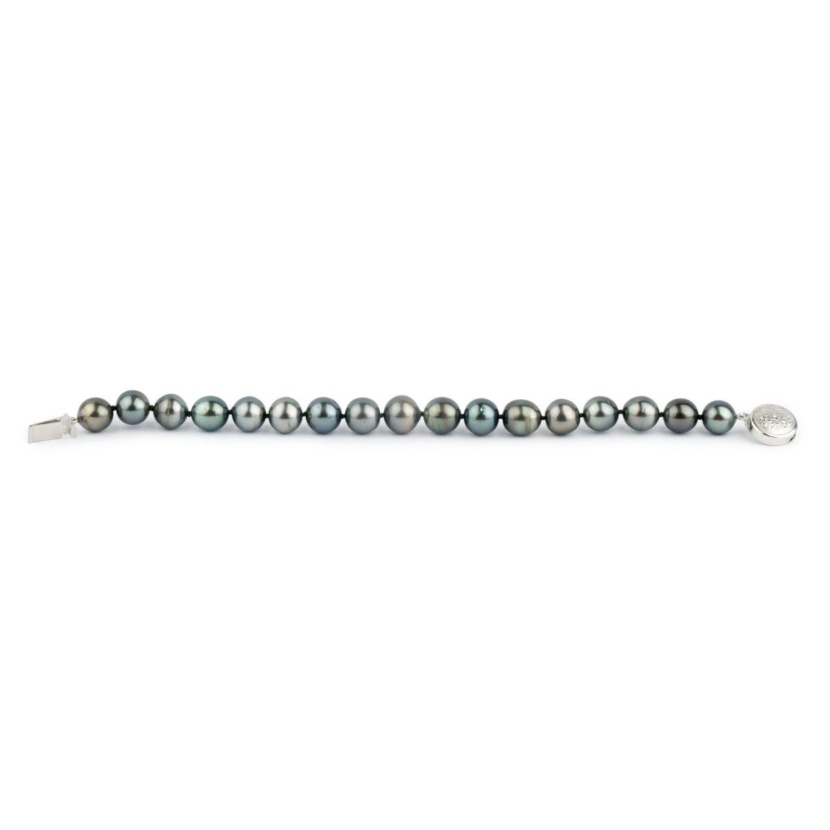 Midnight Sky 9-10mm Tahitian Pearl Bracelet