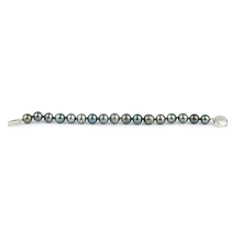 Midnight Sky 9-10mm Tahitian Pearl Bracelet