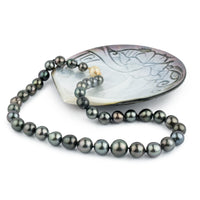 Black Sand Beach 8.2-12.8mm Tahitian Pearl Strand