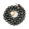 Kaleidoscopic 7.5-10.9mm Tahitian Pearl Strand