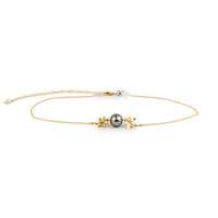 Tiare Choker Necklace on 14k Yellow Gold