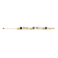 Tiaré 14K Gold Tahitian Pearl Bracelet