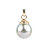 Pastel Pink 10.5mm Tahitian Pearl Filigree Pendant