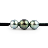 Raindrop 9-10.2mm Triple Eimeo Mana Necklace