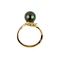 Tiaré 14K Gold Tahitian Pearl Ring
