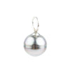Pastel Purple Circled 9.3mm Tahitian Pearl Pendant on Sterling Silver