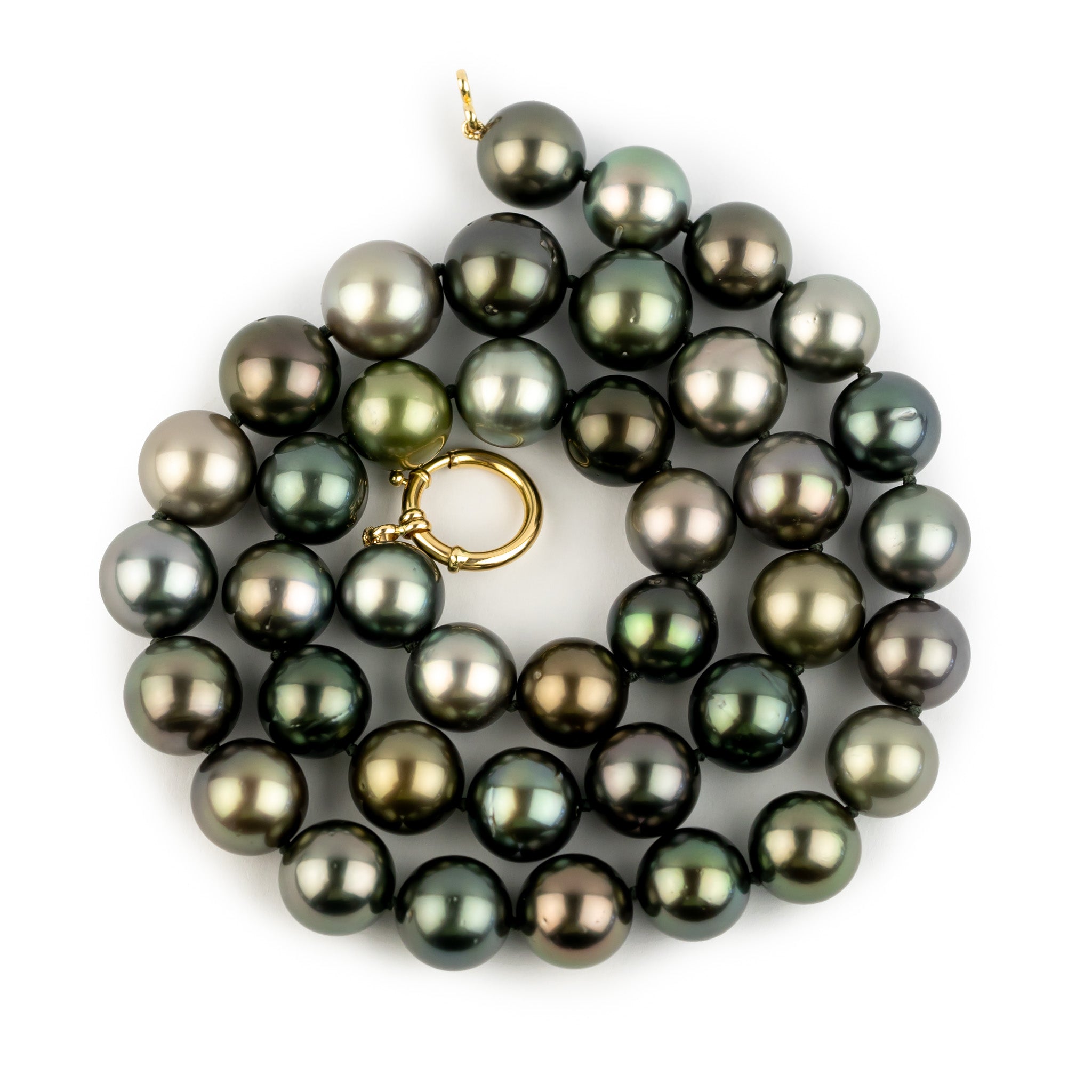River Rock 10.6-12.6mm Tahitian Pearl Strand