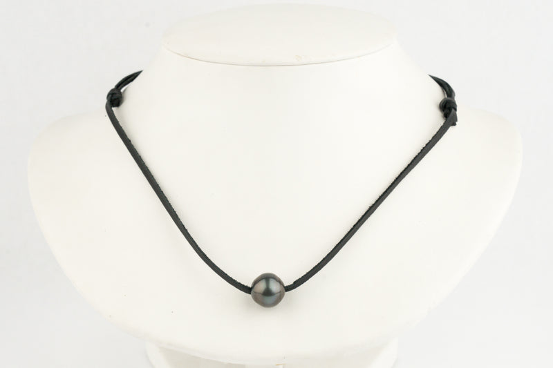 Deep Indigo Circled 12.6mm Super Mana Necklace