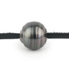 Deep Plum Circled 12.2mm Super Mana Necklace