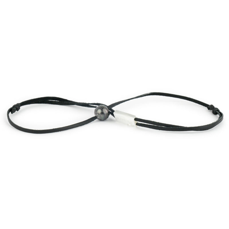 Deep Plum Circled 12.2mm Super Mana Necklace