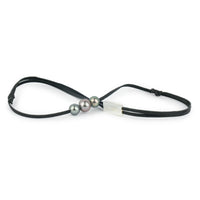 Triple 10-11.5mm Multi-Colored Eimeo Mana Necklace