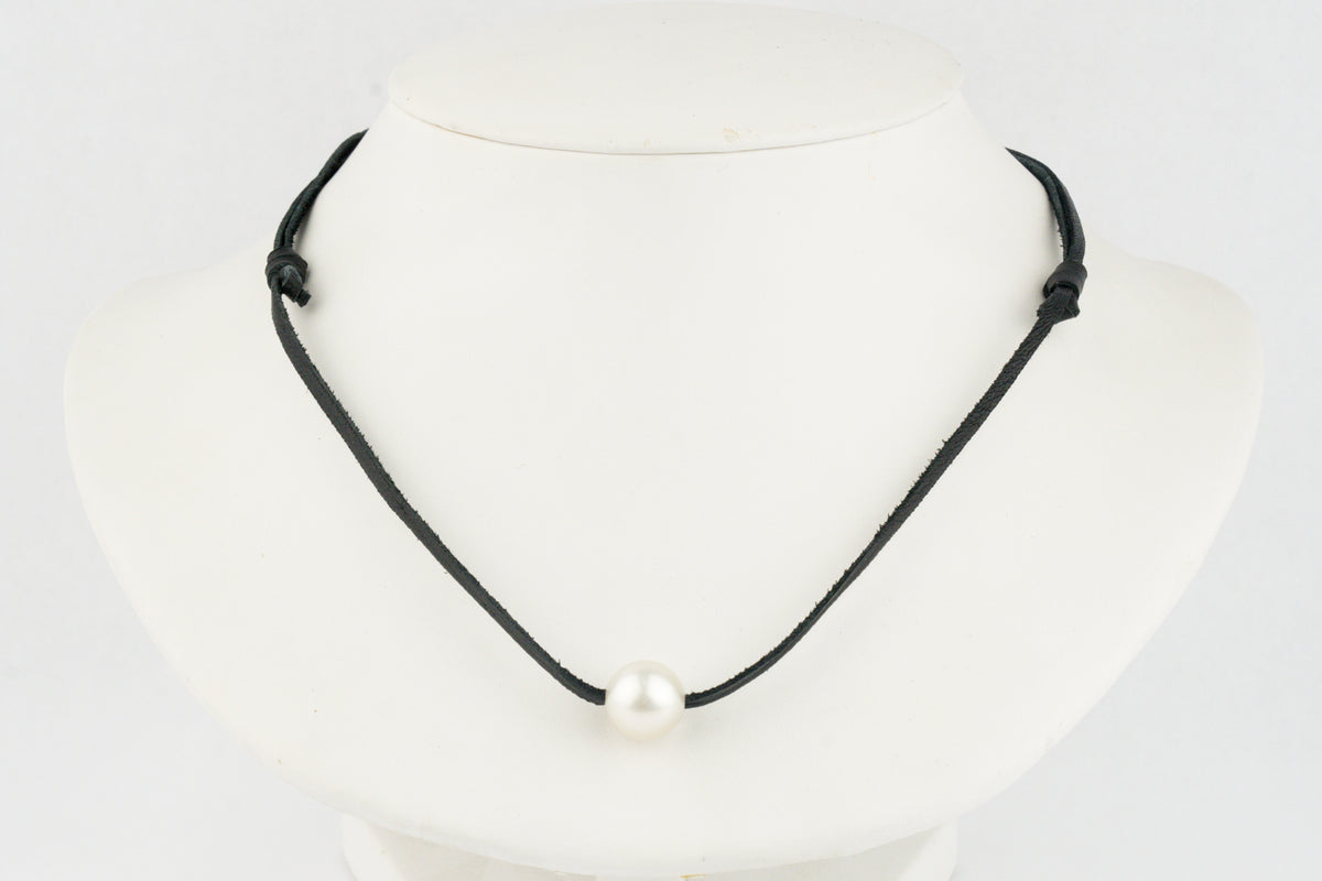 Tahitian White 11.9mm Super Mana Necklace
