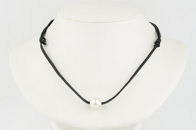 Tahitian White 11.9mm Super Mana Necklace