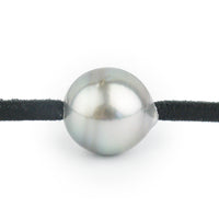 Silvery Blue Pink 12.3mm Super Mana Necklace