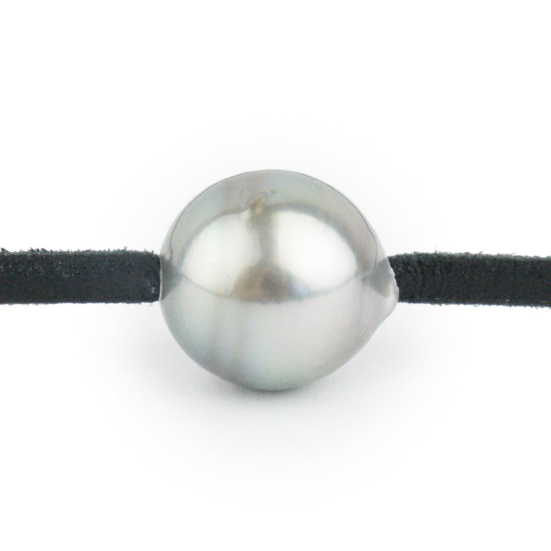 Silvery Blue Pink 12.3mm Super Mana Necklace