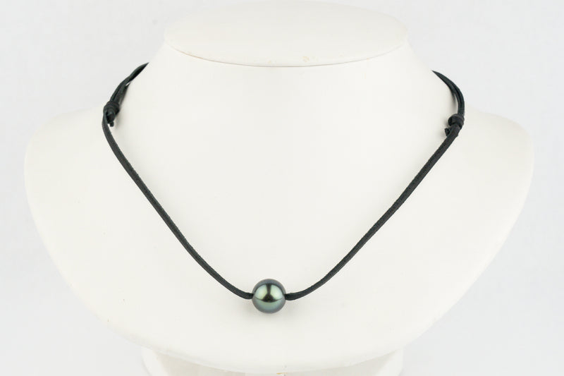 Indigo Glow 12.3mm Super Mana Necklace