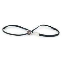 Chocolate Aubergine 12.4mm Super Mana Necklace