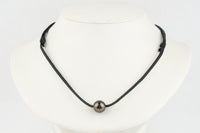 Chocolate Aubergine 12.4mm Super Mana Necklace