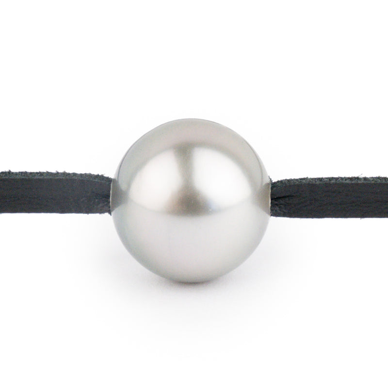 Shimmery Light Pink 12.3mm Super Mana Necklace