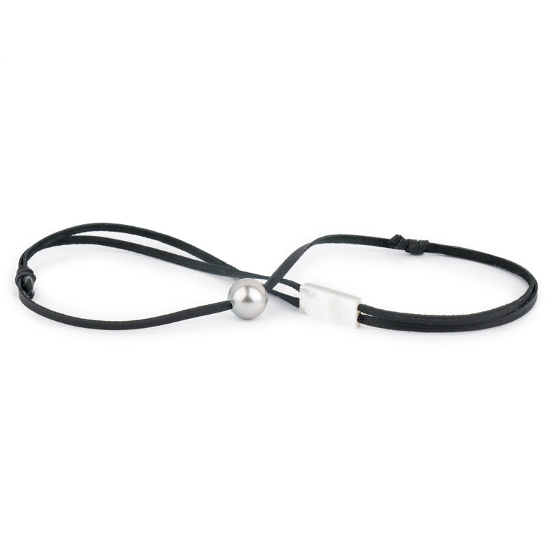 Shimmery Light Pink 12.3mm Super Mana Necklace