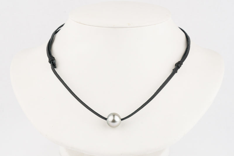 Shimmery Light Pink 12.3mm Super Mana Necklace