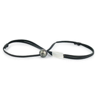 Deep Peacock Green Circled 13.6mm Super Mana Necklace