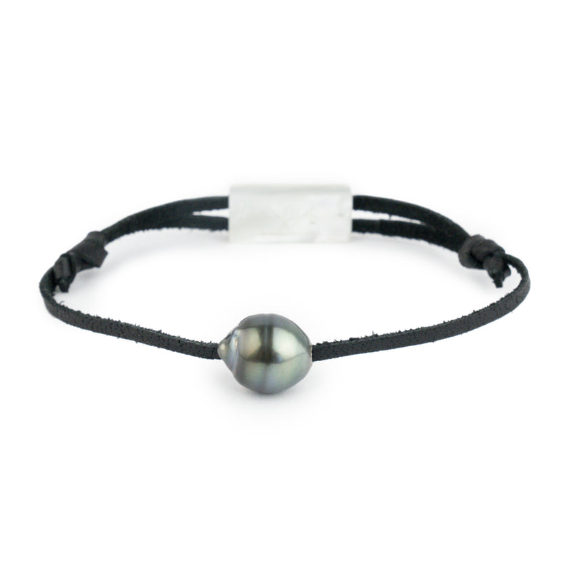 Indigo Green Circled 11.8mm Super Mana Bracelet