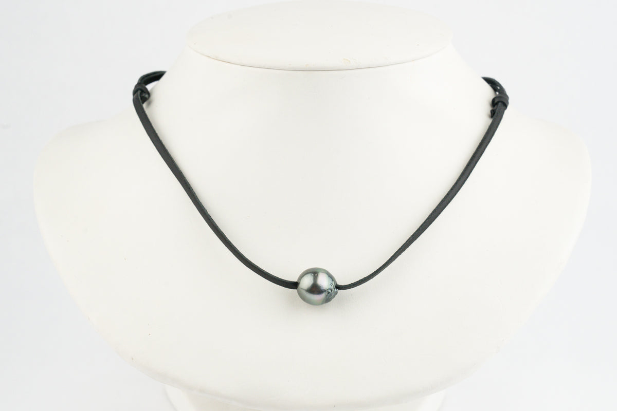 Pink-Blue-Green Baroque 12mm Super Mana Necklace