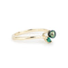 Tahitian Keshi Pearl & Gemstone Natura Ring